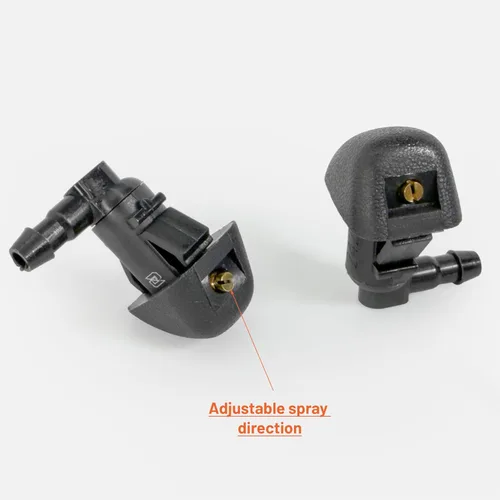 Miniatura 2 de Boquillas ajustables para limpiaparabrisas compatibles con Honda Odyssey de 2011 a 2017. Los chorros de pulverización de agua del limpiaparabrisas