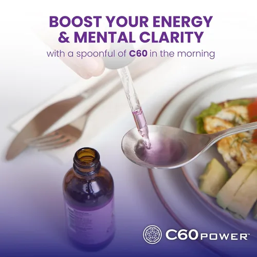 Miniatura 8 de C60 Power C60 en aceite de coco MCT orgánico – Suplemento antioxidante y bienestar natural para hombres y mujeres, 99.99% de carbono puro