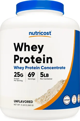 Miniatura 20 de Nutricost - Concentrado de proteína de suero (Chocolate) 2 libras - Sin gluten y sin OMG