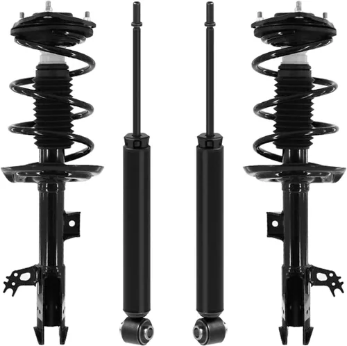Miniatura 49 de Detroit Axle - Amortiguadores de puntales para Nissan Sentra 2007-2012 [Base S SL SR] Puntales delanteros completos con amortiguadores traseros