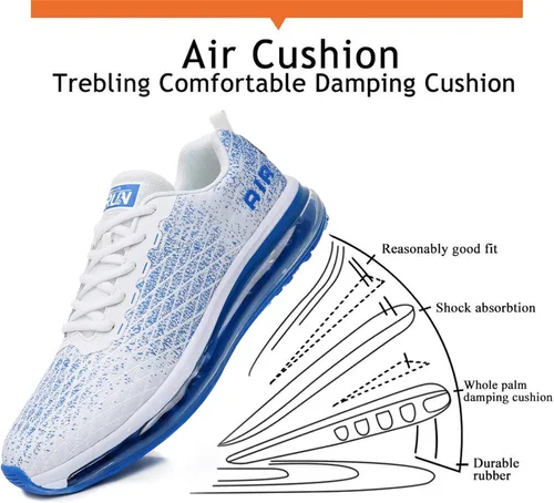 Miniatura 5 de Azooken Calzado deportivo para hombre, tenis transpirable y ligero