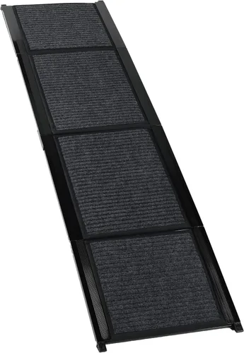 Miniatura 10 de Dog Ramp for Car 71" Long & 19.3" Wide Portable Dog Ramps for Large Dogs with Non-Slip Rug Surface Dog Car Ramp for SUV Car & Truck, Folding Dog