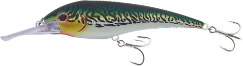 Miniatura 30 de Nomad Design DTX Minnow con sistema patentado Autotune - Acción de natación de pez cebo envejecido, BKK Diablo Caballa Rosa Caliente