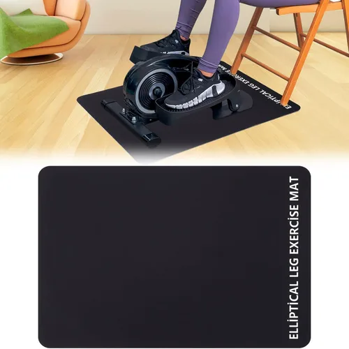 Miniatura 8 de TOBWOLF Non-Slip Workout Mat for Ellipse Leg Exerciser, Ellipse Machine Mat, Exercise Mat for Under Desk Ellipticals, Suitable for Electric Seated
