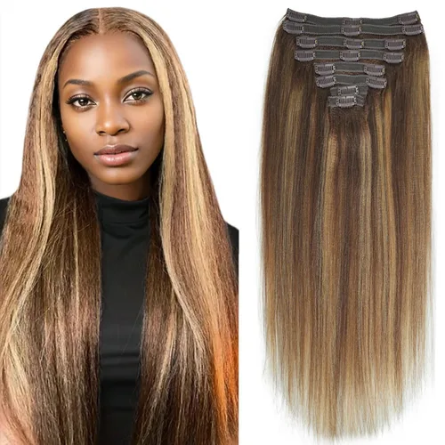 Miniatura 45 de Extensiones de cabello con clip de 12 pulgadas, rizado birmano, negro natural, extensiones de cabello con clip rizado birmano, cabello humano real