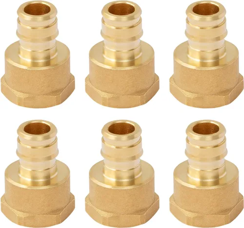 Miniatura 12 de SUNGATOR Paquete de 2 codos de oreja NPT hembra PEX A de expansión de 1/2 "x 1/2", ASTM F1960 solo para tubos Pex-A