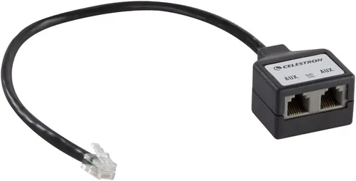 Miniatura 4 de Celestron Corrector reductor f/6.3 para telescopios de la serie C y divisor de puerto auxiliar Celestron (93919)