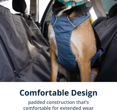 Miniatura 5 de Ruffwear, Load Up - Arnés de automóvil para perro, acolchado ajustable, sujeción de viaje con accesorio universal para cinturón de seguridad