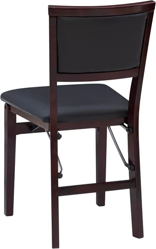 Miniatura 10 de Linon Minix Dark Espresso Pad - Silla plegable en un juego de dos
