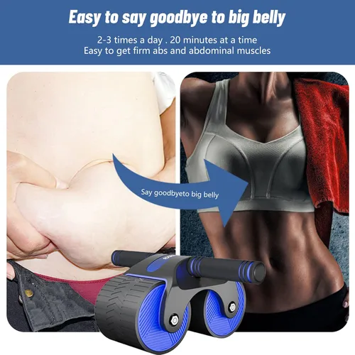 Miniatura 7 de Rueda aabdominal de rebote automático, 1 juego de rueda abdominal de rebote automático mejorada 2023 para teléfono celular, rodillo abdominal