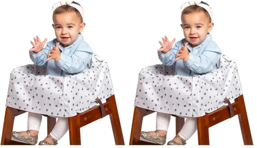 Miniatura 9 de J.L. Childress Disney Baby - Fundas desechables para sillas altas de restaurante, accesorio de viaje para bebés para niños y niños pequeños