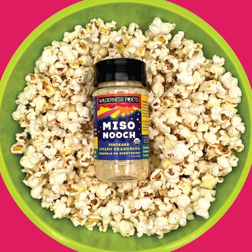 Miniatura 7 de Wilderness Poets, Miso Nooch - Condimento orgánico 100% seco de garbanzos Miso Umami - Espolvorea sobre todo. Orgánico, vegano, sin soja, rico