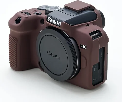 Miniatura 2 de MUZIRI KINOKOO Funda protectora de silicona para EOS R10, compatible con cámara Canon EOS R10, ligera, de goma suave, fácil de transportar