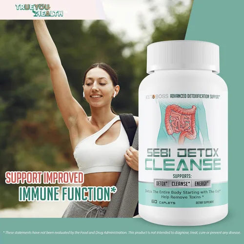 Miniatura 8 de Sebi Detox Cleanse - Apoyo avanzado de desintoxicación - Desintoxicación de todo el cuerpo comenzando con el intestino - Ayuda a eliminar toxinas