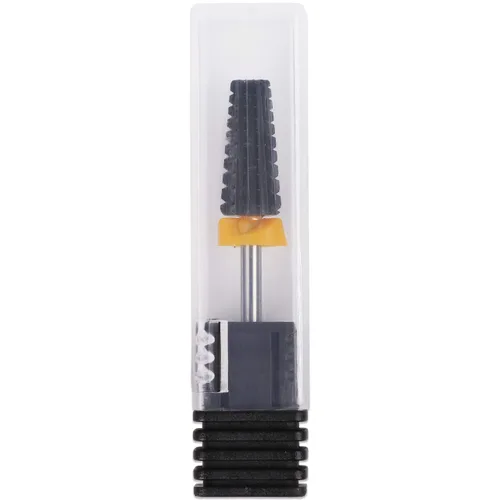 Miniatura 8 de PANA Broca de carburo de uñas 5 en 1 con vástago de 3/32 pulgadas - (triple grueso - 2X grano grueso, DLC negro) - uso de rotación bidireccional