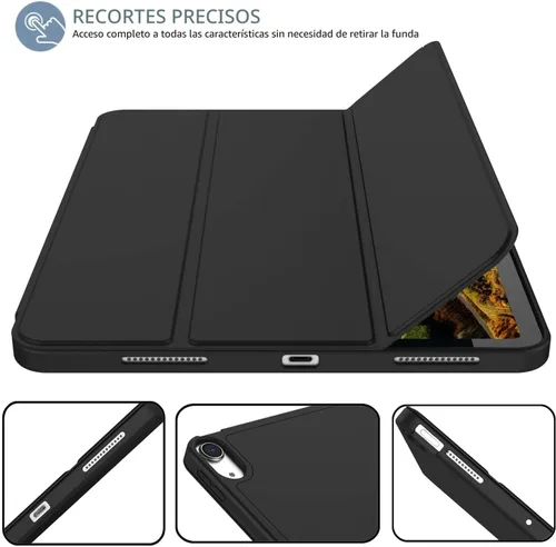 Miniatura 5 de iMieet Funda para iPad Air de 11 pulgadas M3 (2025) / M2 (2024), iPad Air de 5ª/4ª generación 2022/2020 de 10.9 pulgadas con soporte para lápices