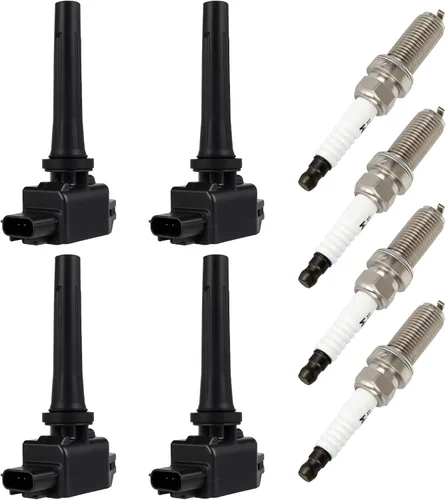 Miniatura 23 de OCPTY Paquete de bobinas de encendido y bujías para Lexus GS430 4.3L/V8, 2003-2009 para Toyota 4Runner 4.7L/V8#UF230, juego de 8 bobinas