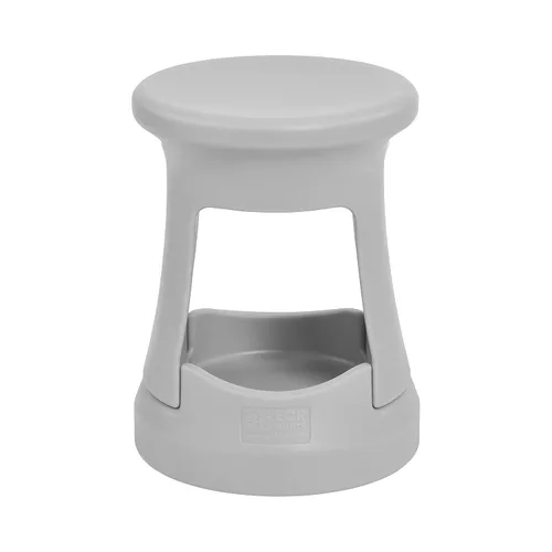 Miniatura 17 de ECR4Kids Taburete tambaleante de almacenamiento activo, altura del asiento de 18 pulgadas, muebles para niños, color negro