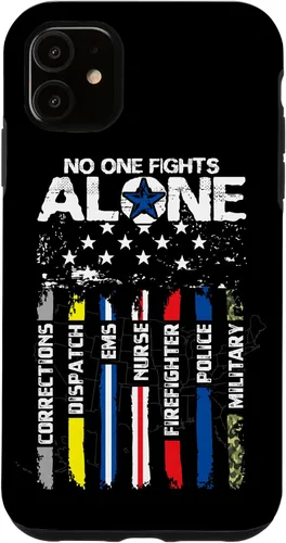 Miniatura 8 de First Responders - Carcasa para iPhone 17, diseño militar de bomberos de policía