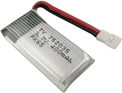 Miniatura 2 de 5 unids 3.7 V 400 mAh batería de litio con cargador 5in1 para H99W JJRC H31 H6C H98 Quadcopter piezas de repuesto modelo avión Drone batería AT-96