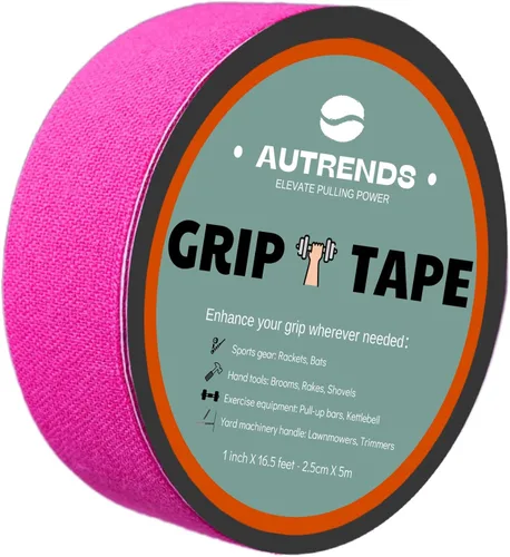 Miniatura 10 de Paquete de 2 cintas de agarre – Cinta de agarre de tela multiusos para barras de dominadas, mancuernas, equipos deportivos y de gimnasio