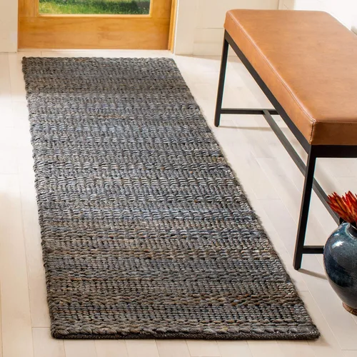 Miniatura 28 de SAFAVIEH Natural Fiber Collection - Alfombra decorativa de 2 x 3 pies, color lejía, yute hecho a mano, diseño trenzado tejido, ideal para entrada