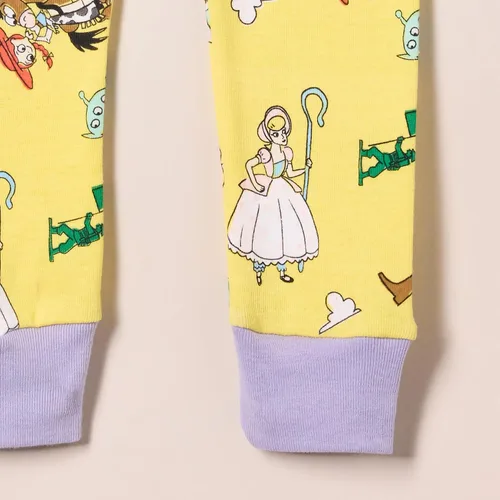 Miniatura 6 de Tienda Essentials Disney Marvel Star Wars Pijama de algodón ajustada para niñas y niños pequeños, paquete de 3