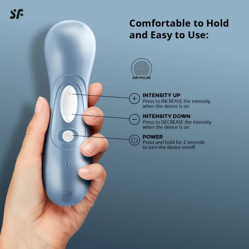 Miniatura 7 de Satisfyer Pro 2 - Estimulador clitoriano por pulso de aire, succión del clítoris sin contacto, tecnología de ondas de presión, resistente al agua