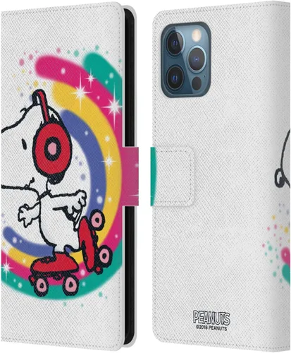 Miniatura 70 de Head Case Designs Funda de piel con licencia oficial de Peanuts Beach Surf Snoopy Boardwalk Airbrush compatible con Apple iPhone 11