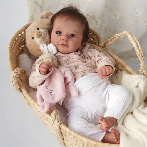 OYESY Muñecas Realistas de Bebé Reborn Niña Realistas Recién Nacido 20 Pulgadas Hecho a Mano Cuerpo Completo Vinilo Suave Muñecas de Vida Real