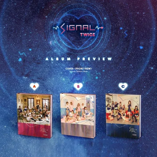 Miniatura 2 de TWICE 4th Mini Album - SIGNAL [B Ver. ] CD + Photobook + Photocard + Photocard + Photo + Photo + Regalo gratis/K-pop sellado