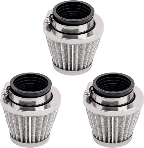 Miniatura 11 de AHL Filtro de aire negro de 1.654 in de alto rendimiento de almacén / 150 cc-250 cc para motocicleta, scooter, ATV Dirt Bike (1 unidad)