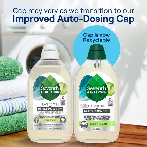 Miniatura 2 de Seventh Generation Detergente líquido para ropa, aroma cítrico fresco, 60 cargas, combate las manchas, 90 onzas líquidas