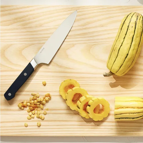 Miniatura 2 de Misen - Cuchillo utilitario de 5.5 pulgadas – Acero inoxidable AUS-10 japonés de alto carbono – Hoja híbrida alemana y japonesa – Cuchillo de cocina