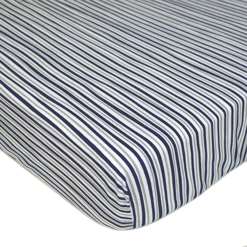Miniatura 9 de Sábana para cuna TL Care, en tejido de punto jersey, 100% algodón, Gris