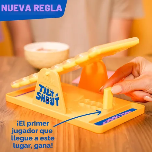 Miniatura 6 de Big Potato Tilt ’n’ Shout – Juego de mesa familiar de ritmo rápido para adultos y niños Juego de fiesta de preguntas con categorías y contenido