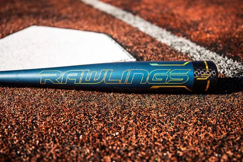 Miniatura 9 de Rawlings Bate de béisbol VELO BBCOR -3 gota 1 pieza aleación, tapa de extremo compuesto
