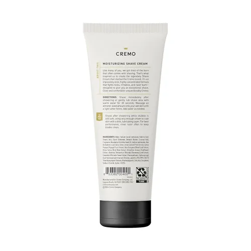 Miniatura 6 de Cremo Crema de Afeitar Original, Crema de Afeitar Ultra-Deslizante Asombrosamente Superior para Hombres, Combate Cortadas, Cortes y Quemaduras