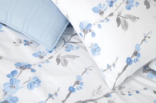 Miniatura 6 de CANNON Kasumi - Juego de edredón floral de poliéster de 2 piezas, tamaño individual XL, con temática floral, para hombres y mujeres, certificado