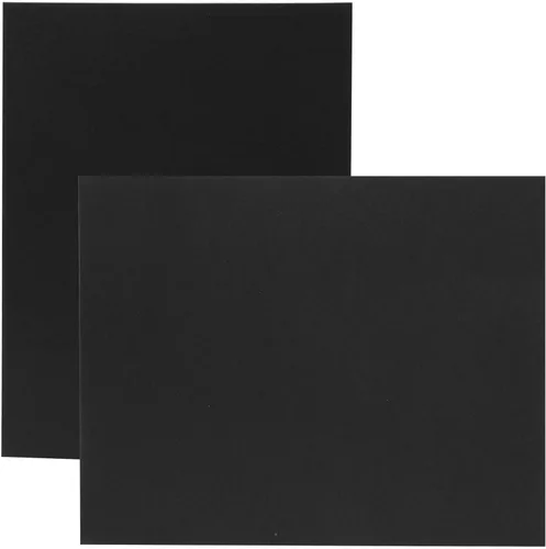 Miniatura 2 de Carpeta de fotos de cartón negro y dorado de 5 x 7, paquete de 100