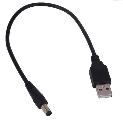 Miniatura 7 de [Paquete de 2 unidades de 0.8 ft USB 3.1 tipo C USB-C macho a CC 5.5X2.0.197 in macho Power Jack Extensión Cable adaptador de cable de carga