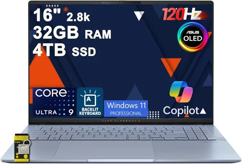 Miniatura 11 de ASUS Vivobook - Computadora portátil WUXGA de 16 pulgadas Intel Core i7-1355U, 16 GB de RAM, 512 GB SSD, Intel Iris Xe, gráficos, ligero, portátil