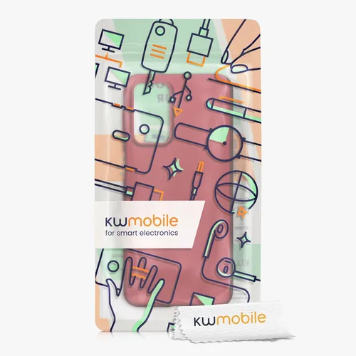 Miniatura 7 de kwmobile Funda compatible con Samsung Galaxy A23 4G / 5G - Funda de silicona TPU metálica suave y delgada - Rojo oscuro metálico