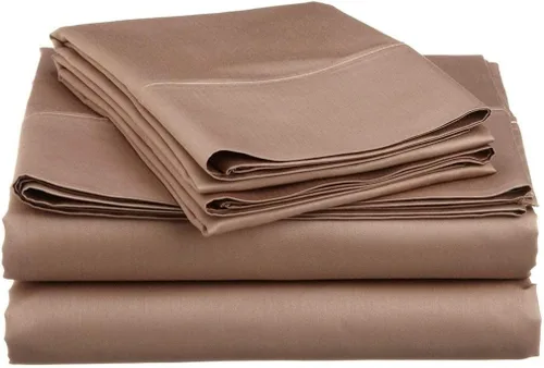 Miniatura 52 de LaxLinen Sábanas Aqua Solid Full, 1 sábana bajera de bolsillo extra profundo para colchones de 18 a 24 pulgadas, calidad egipcia elástica, 600 hilos