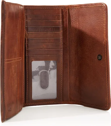 Miniatura 4 de FRYE Cartera de piel Melissa Continental Snap