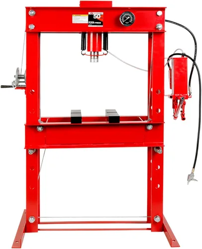 AFF Prensa hidráulica de taller de 50 toneladas - Heavy Duty