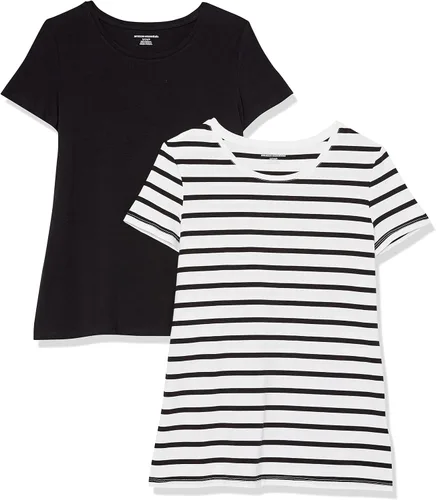 Miniatura 151 de Amazon Essentials Women's Regular-Fit Short-Sleeve Crewneck T-Shirt