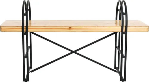 Miniatura 7 de Main + Mesa Eitri Banco de madera y metal, abeto nórdico