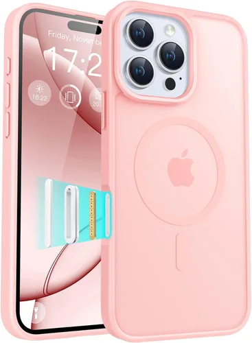 Miniatura 51 de Funda para teléfono Google Pixel 9 Pro XL, Compatible con Magnético, Protección contra Caídas de Grado Militar Translúcida Mate Resistente a Golpes