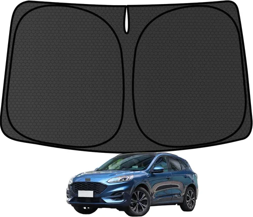 Miniatura 36 de Civic - Parasol para parabrisas Honda Civic 2022-2024 2025 (no para Honda 2022 Sport), visera frontal gruesa plegable 1:1, mantiene tu automóvil más